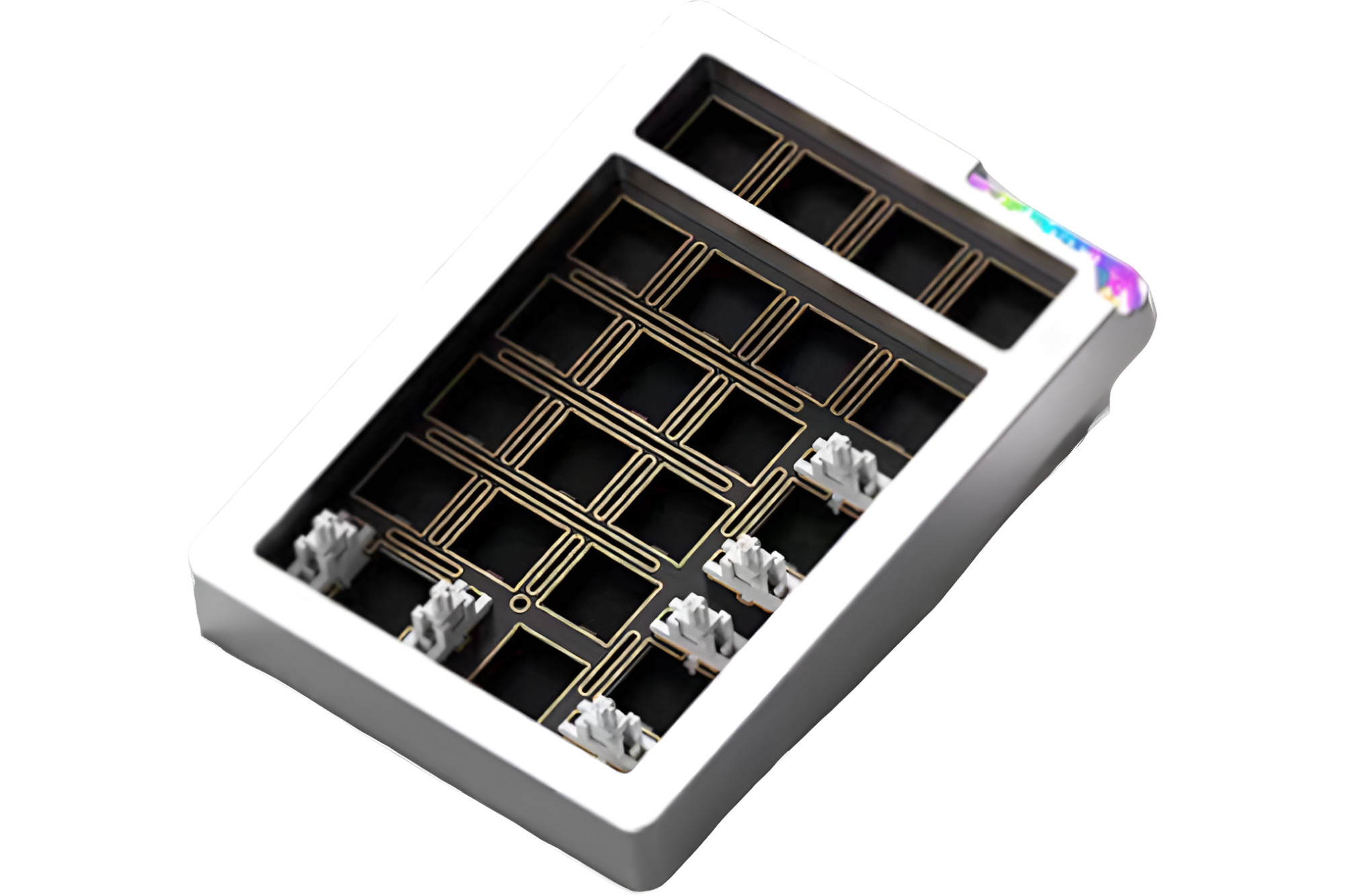 Weikav Stars21 Wireless Numpad Kit - Silver Firefly Keyboard