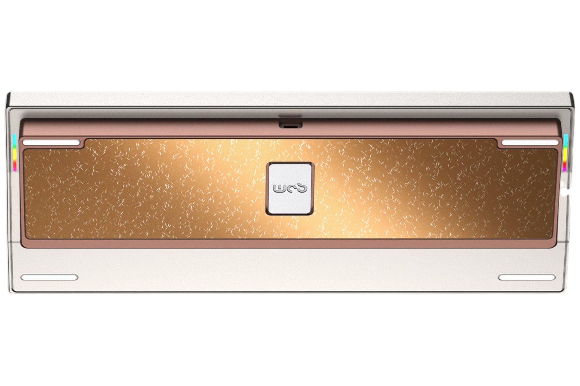 WOBKEY Crush80 Reboot Pro - Warm Silver Keyboard · Milktooth