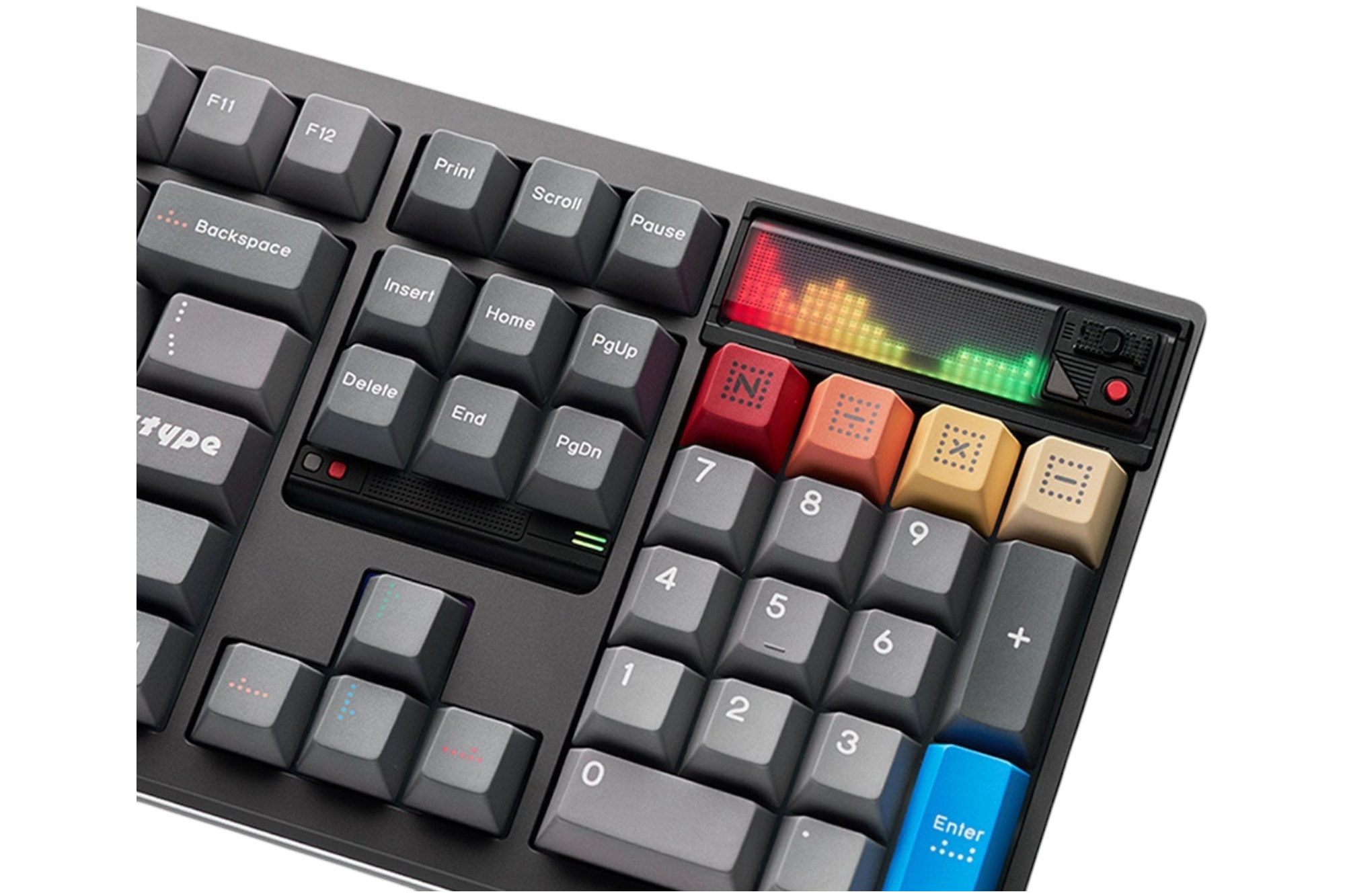 Ticktype DP104 Full-Size Keyboard - Mecha Grey Keyboard · Milktooth