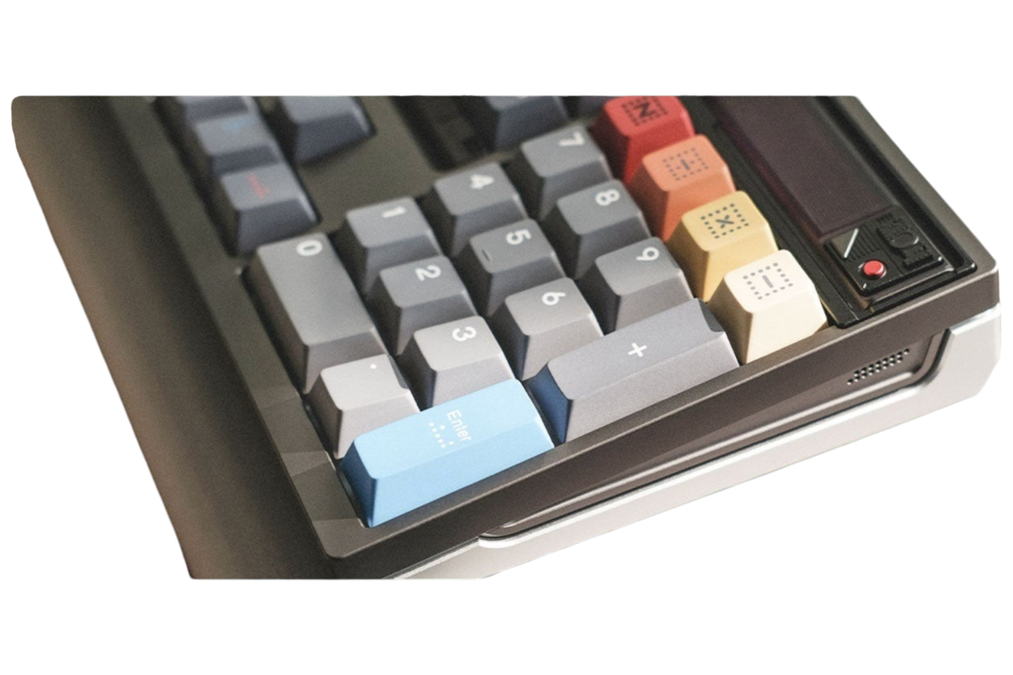 Ticktype DP104 Full-Size Keyboard - Mecha Grey Keyboard · Milktooth