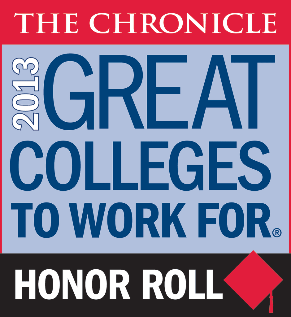 2013 Chronical of Higher Education - Great Colleges to Work For Honor Roll