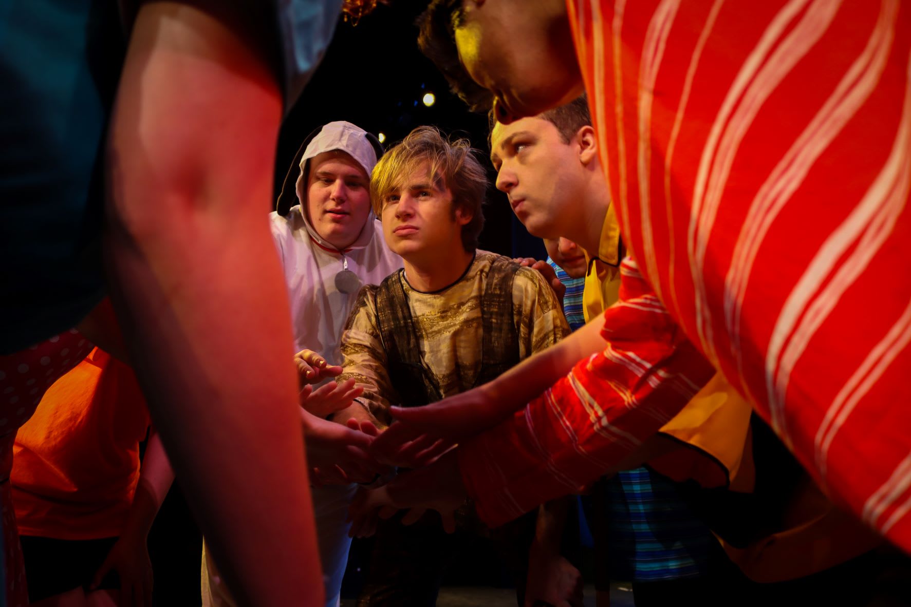 Theatre cast of Charlie Brown