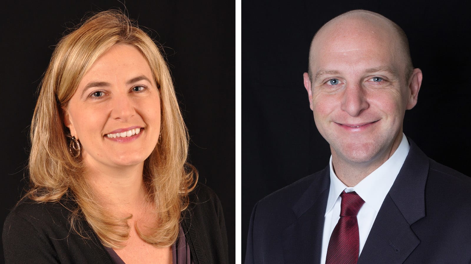 Jacqui Steadman Smith and Tony Jones