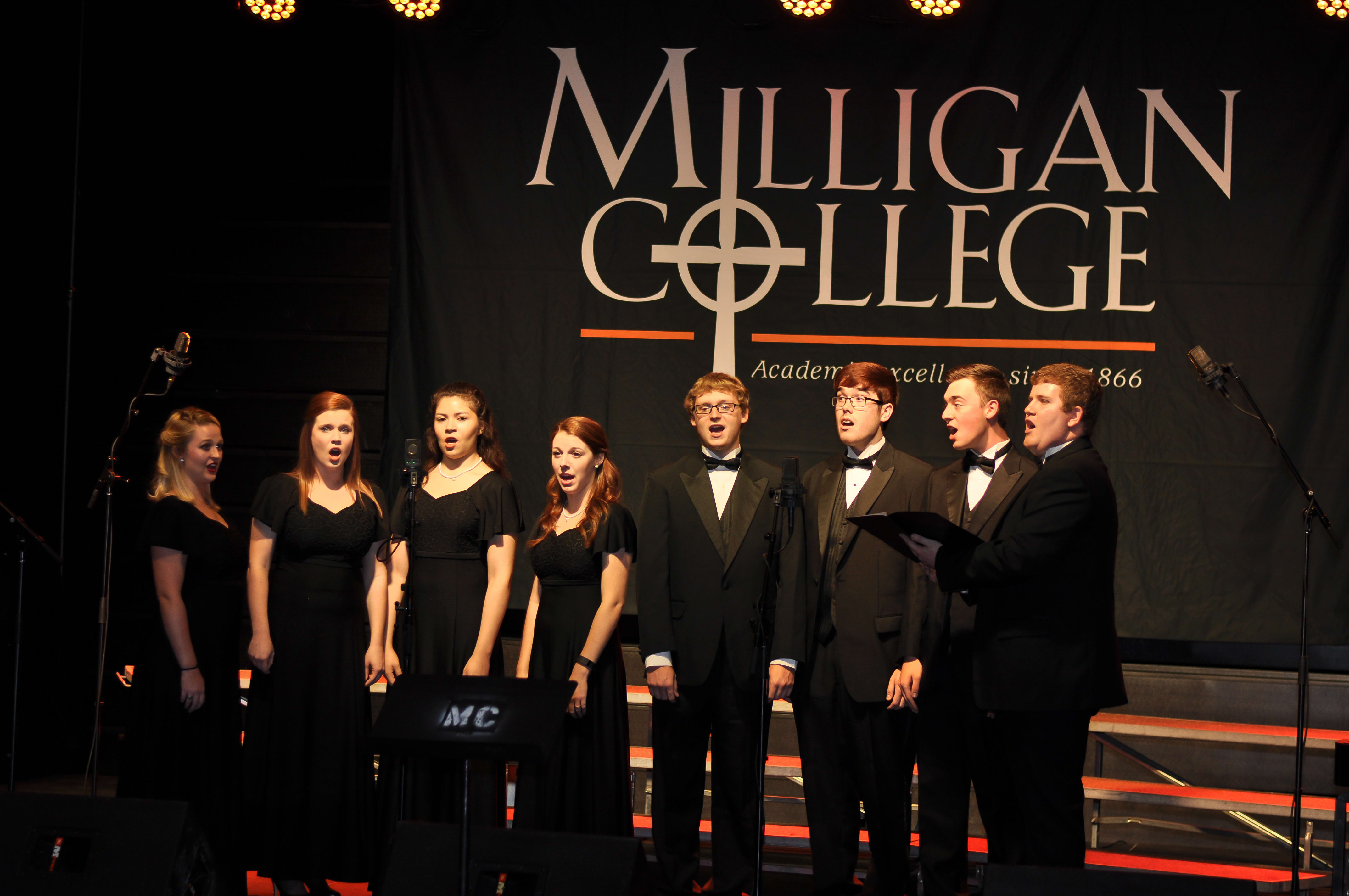 Milligan’s spring a cappella concert, April 29