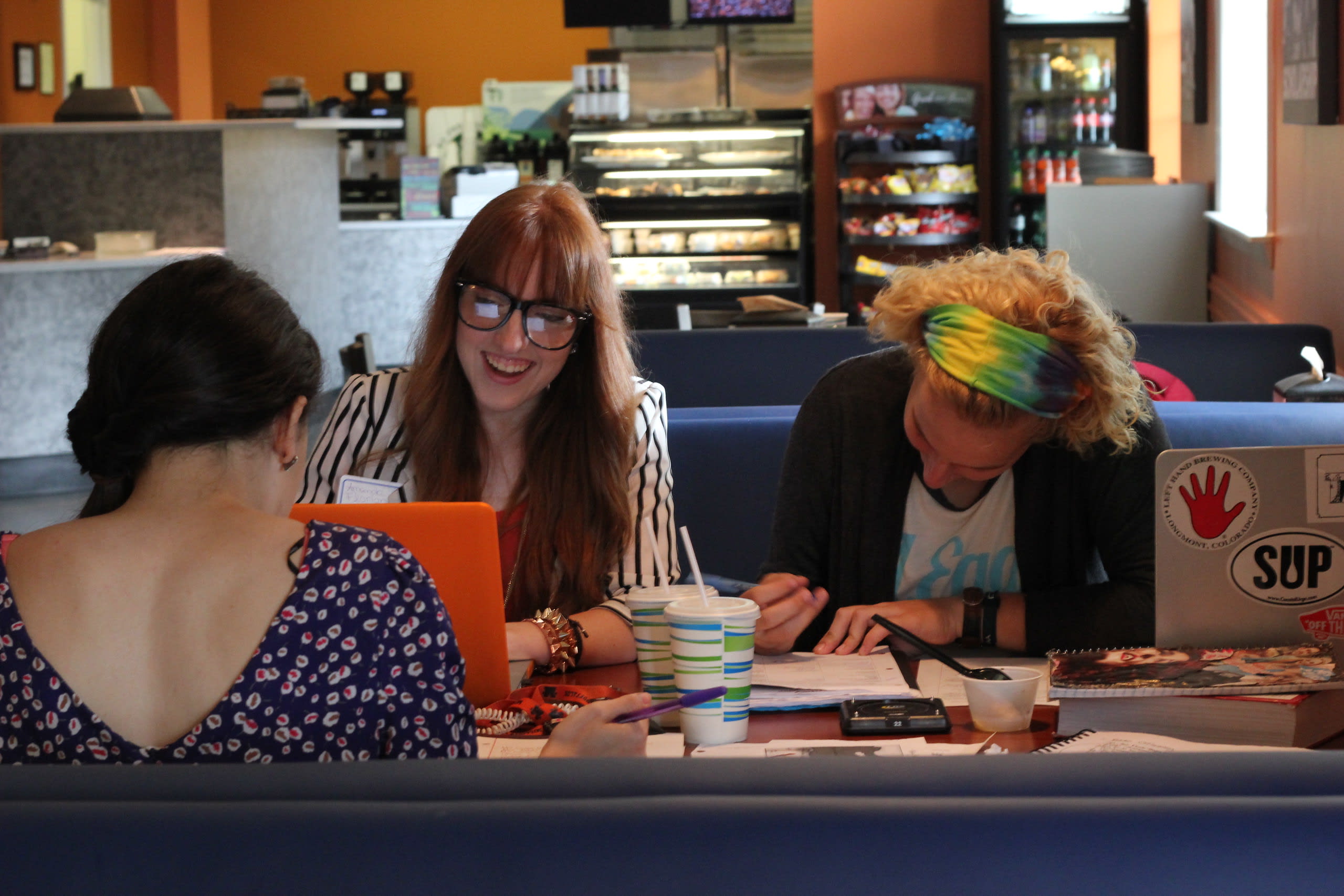 Students in the Grill