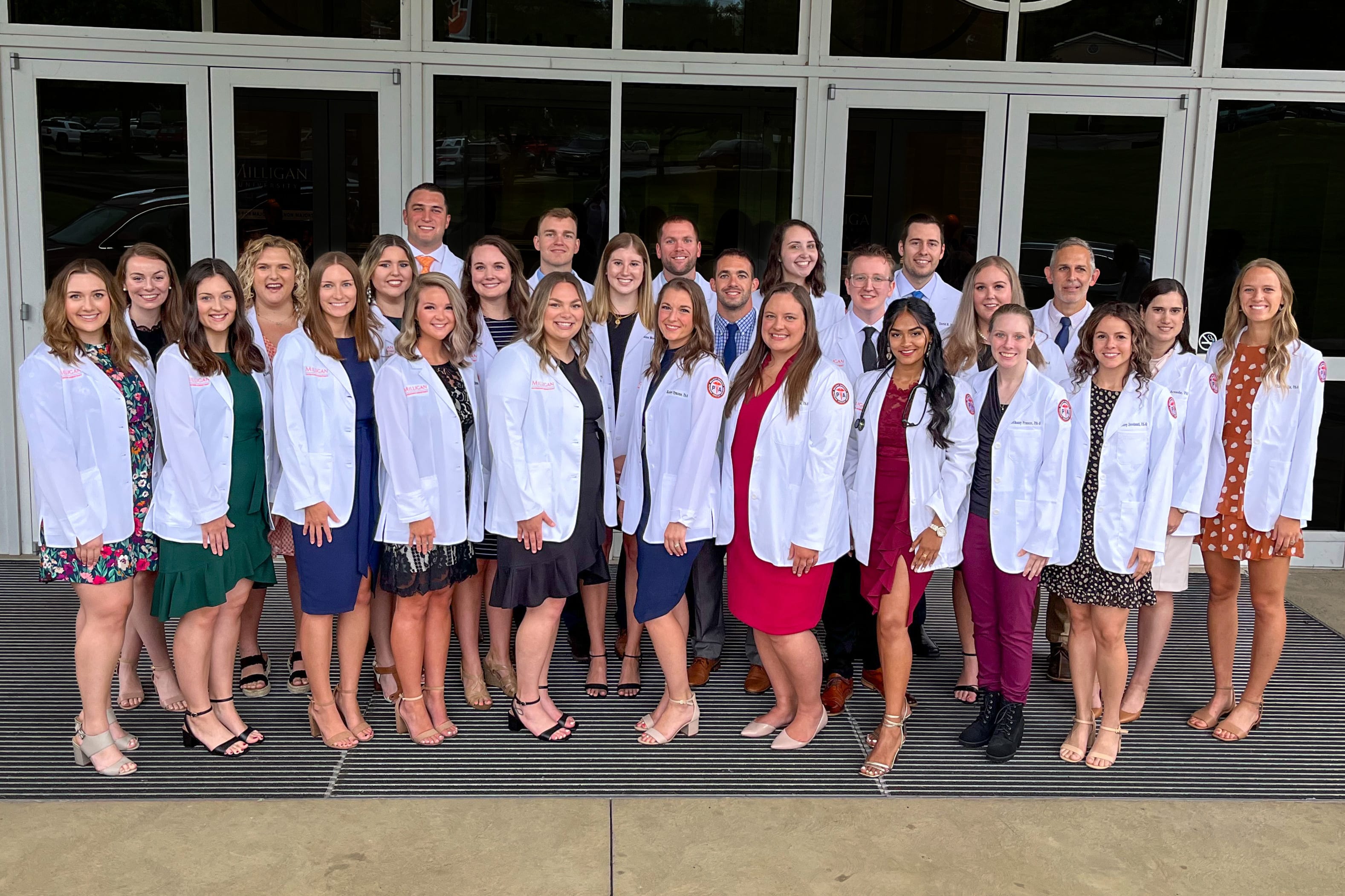 Milligan physician assistant (PA) who received their white coats in the 2022 ceremony