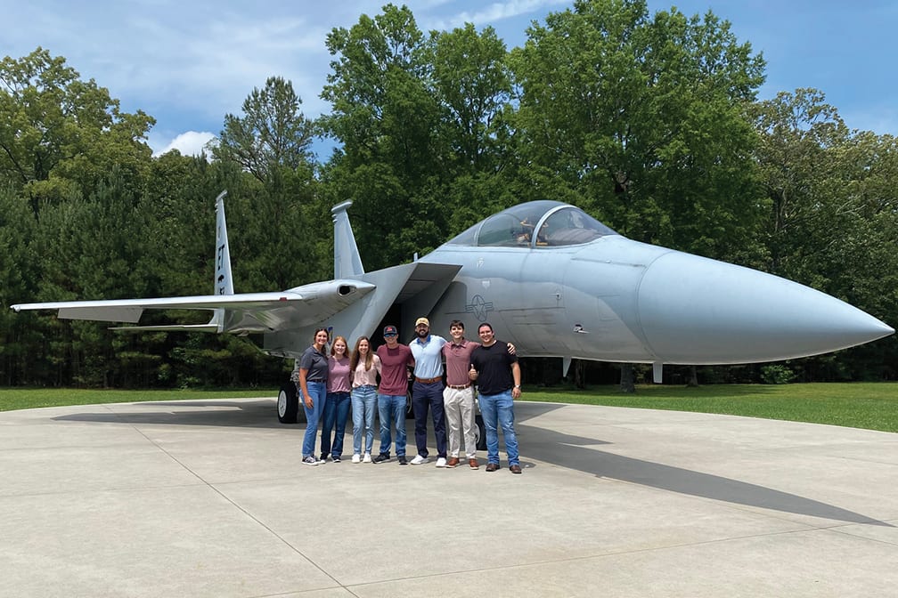 Milligan student interns at National Aerospace Solutions
