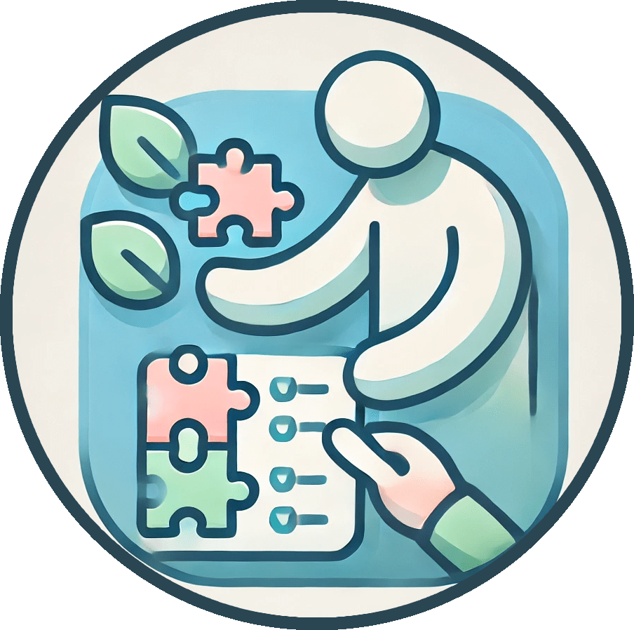 Practice each skill using easy exercises