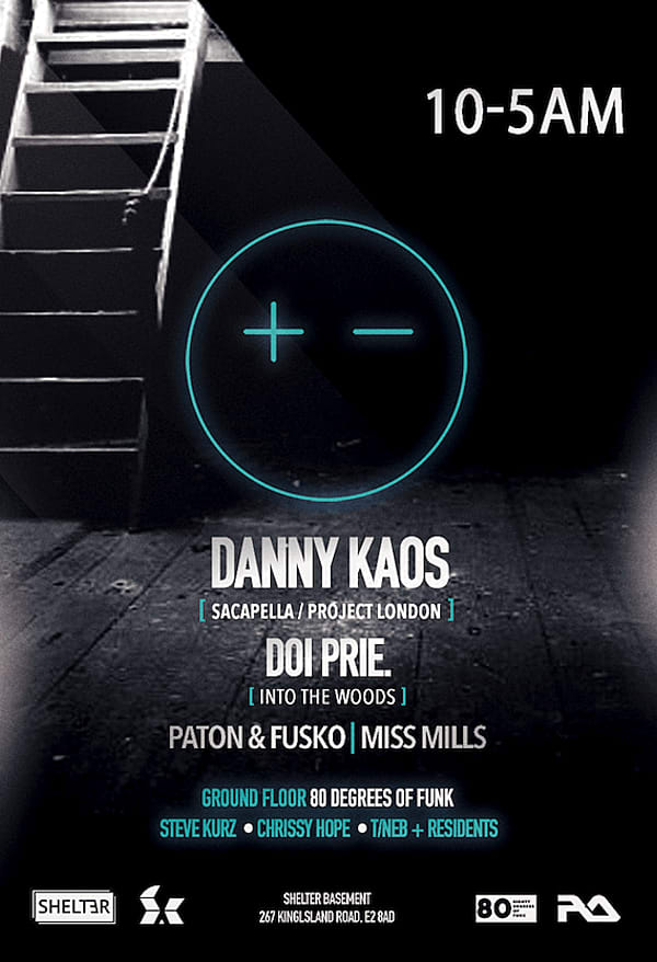 club promotional flyer