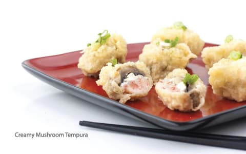 Creamy Mushroom Tempura