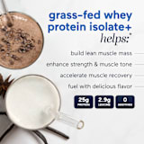 grass-fed whey protein isolate+ with complete aminos -- 15