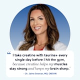 creatine with taurine+ drink mixes -- 9