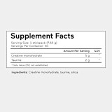 creatine with taurine+ drink mixes -- 13