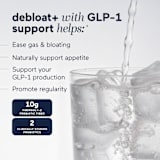 debloat+ with probiotics & prebiotic fiber -- 3