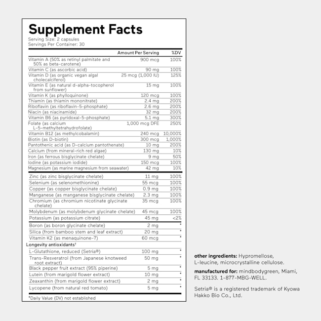 Supplement Facts