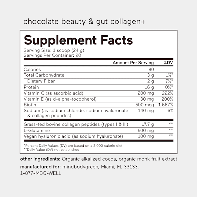 beauty & gut collagen+