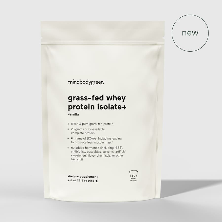 grass-fed whey protein isolate+ (bi-monthly)