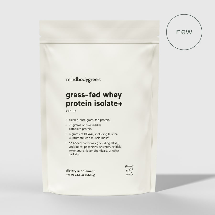 grass-fed whey protein isolate+ (tri-annual)