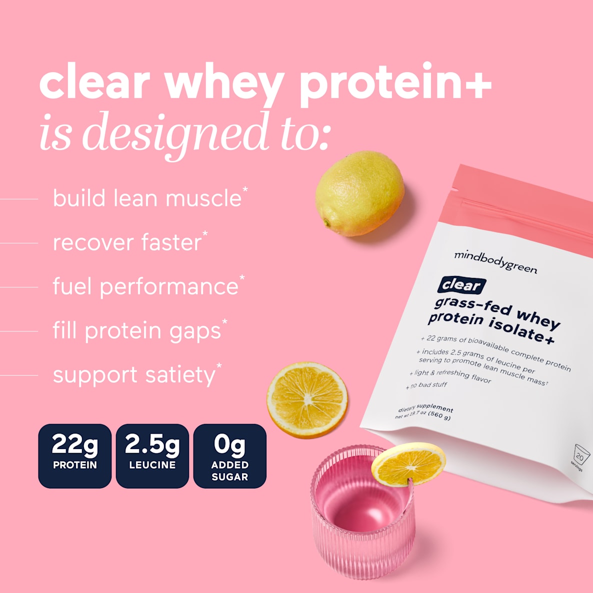 clear whey protein isolate+ 10 travel packs