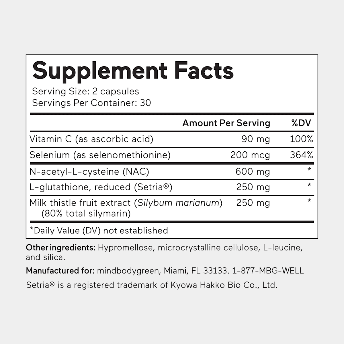 Supplement Facts