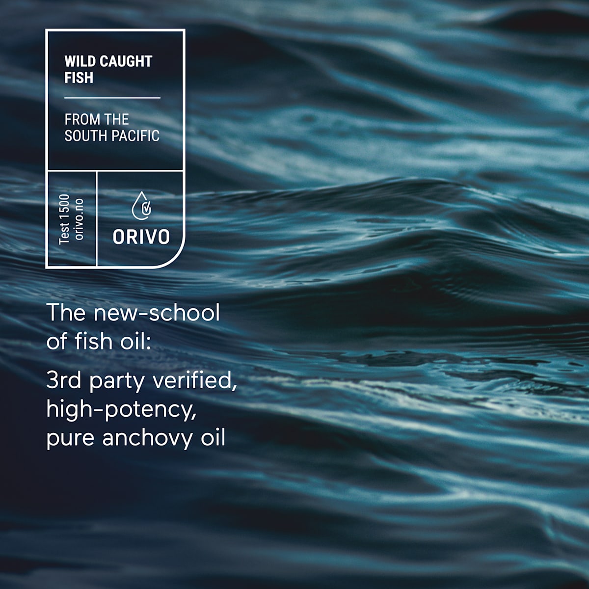 ORIVO certified fish oil
