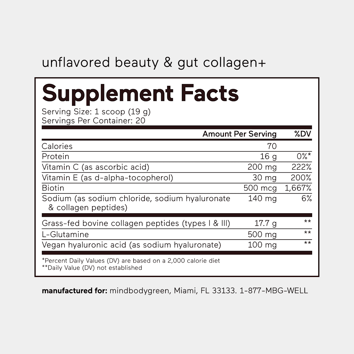beauty & gut collagen+