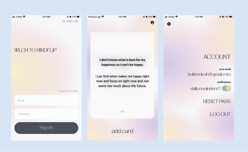 MindFlip Application