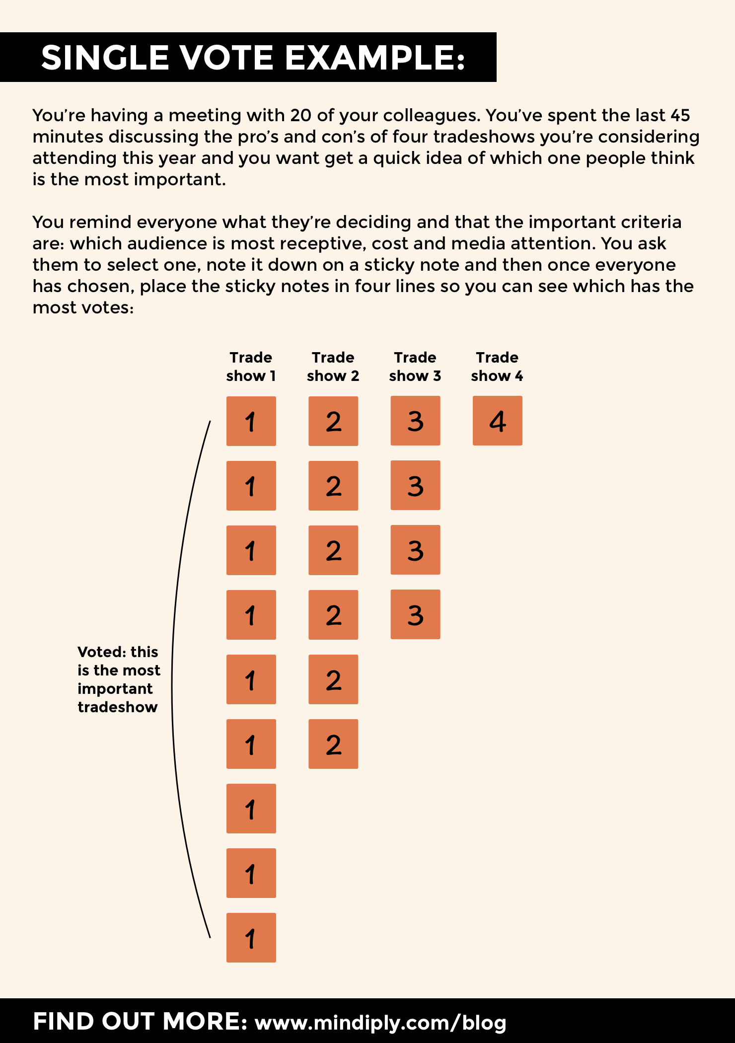 Single vote decision technique infographic - page 2