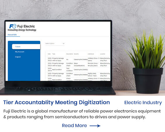 Tier Accountablity Meeting Digitization by mindpooltech