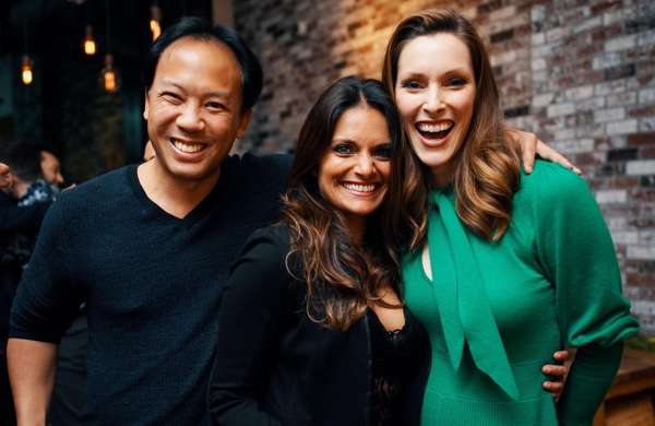 Jim Kwik, Shefali and Emily Fletcher taking a group photo