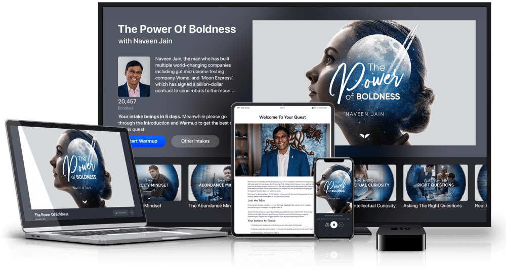 The Power Of Boldness on multiple devices