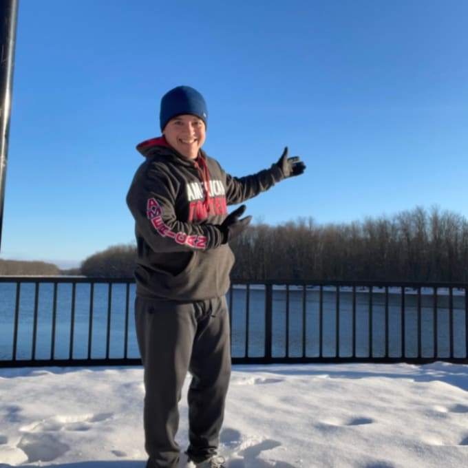 "I am working towards improving my memory and most important wanting to be alive"