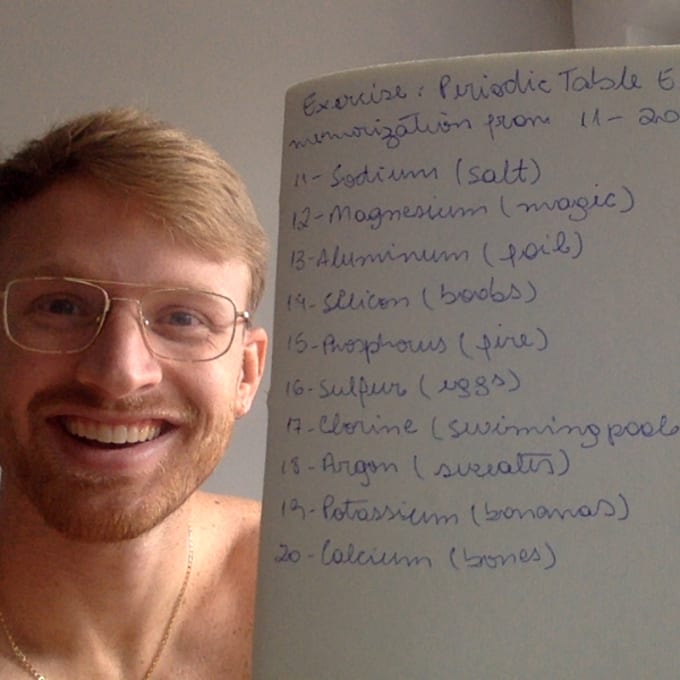 "Superbrain - Periodic Table elements from 11-20"