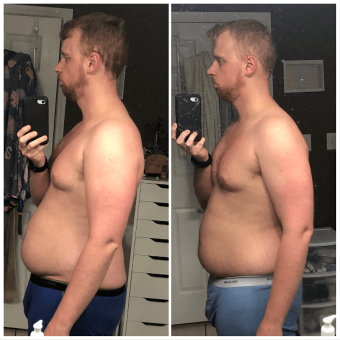 "I now weigh 226.1 lbs and have lost more than 25 lbs"