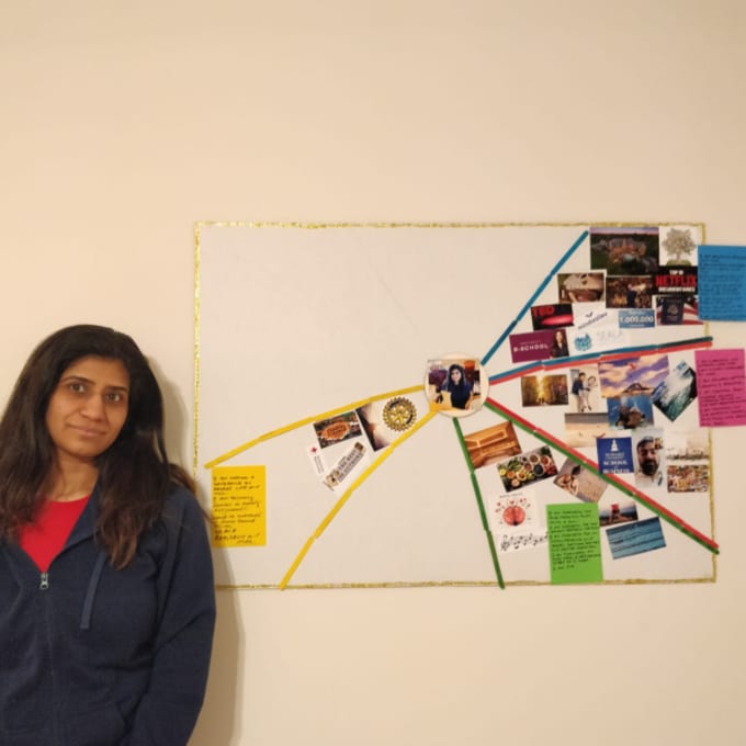 "I can complete my ever first guided Vision Board"
