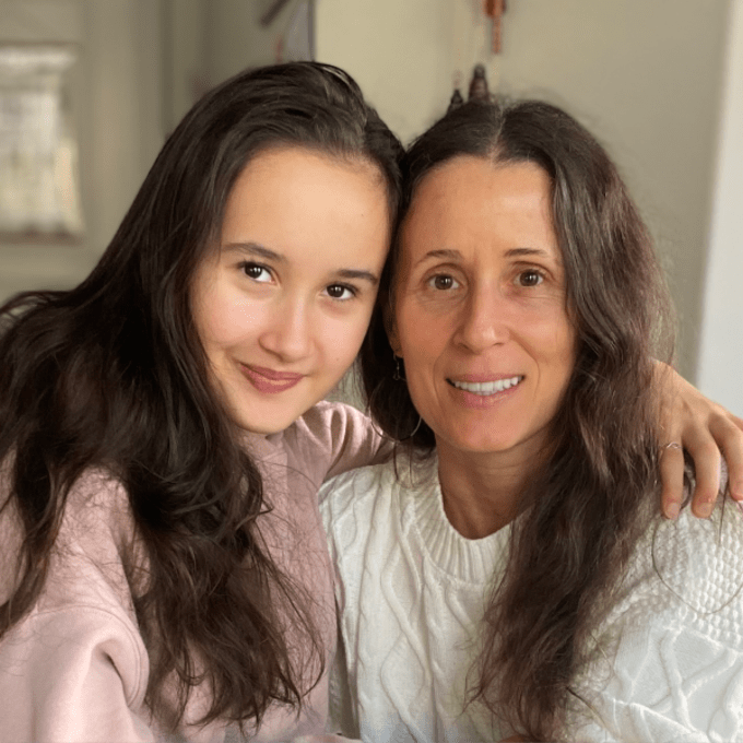 "My 14-year-old daughter and I have embarked on and supported each other and are manifesting miracles every day, little ones and big ones"