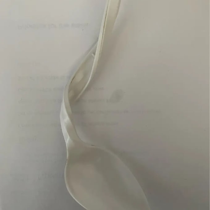 "With my limited cutlery, I used a plastic spoon, and it’s still amazing to me"