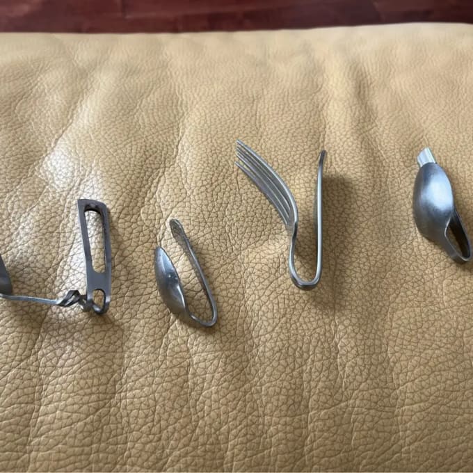 "I bent three spoons and 1 fork"
