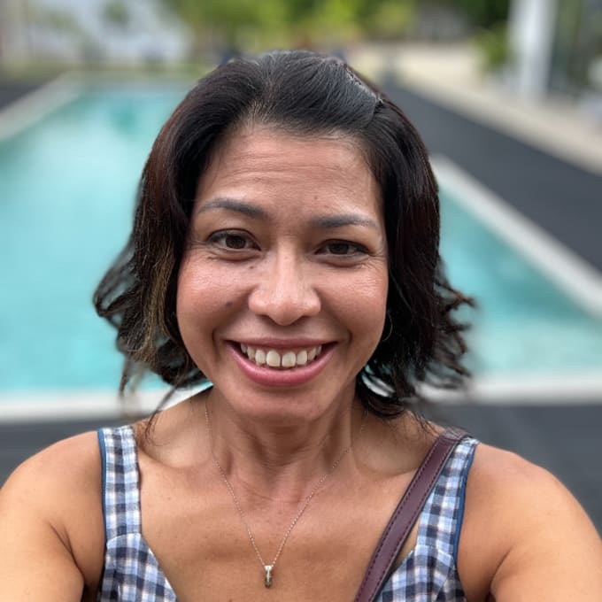 "I stand grounded, aligned, and ready to hold space for others to reclaim their unique version of happiness and live life on their own terms"