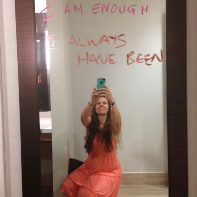 "Marisa Peer has helped me heal the broken feeling by saying and believing those 3 powerful words: "I am enough"