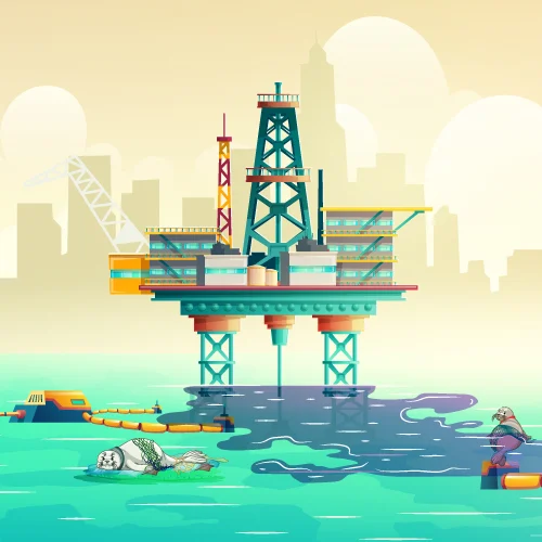 Oil-spill-in-water