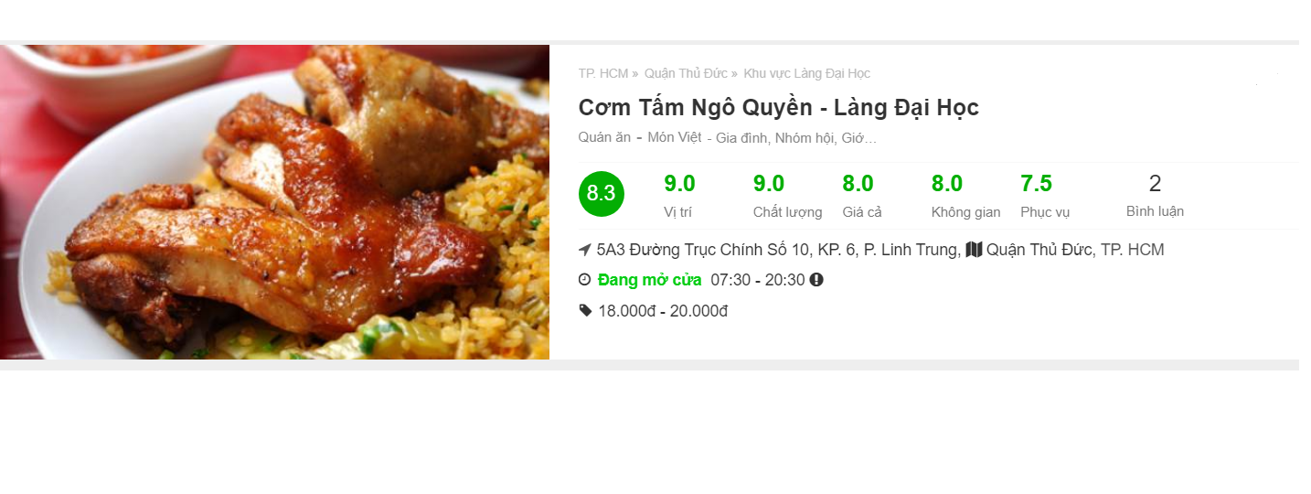 (Nguồn: foody.vn) Cơm tấm Ngô Quyền