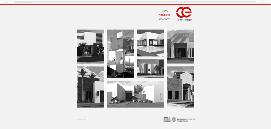 OE Studio Design website