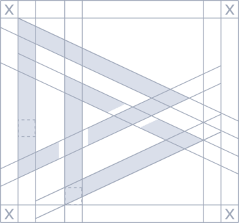 Stadium Plaza logo grid