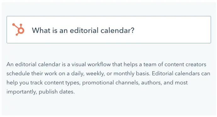 An image that explains the value of editorial calendar to improve WordPress SEO.