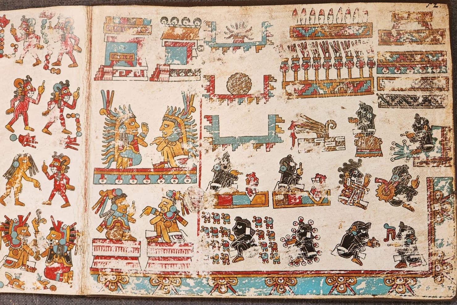 An illustrated excerpt from the "Codex Vienna"