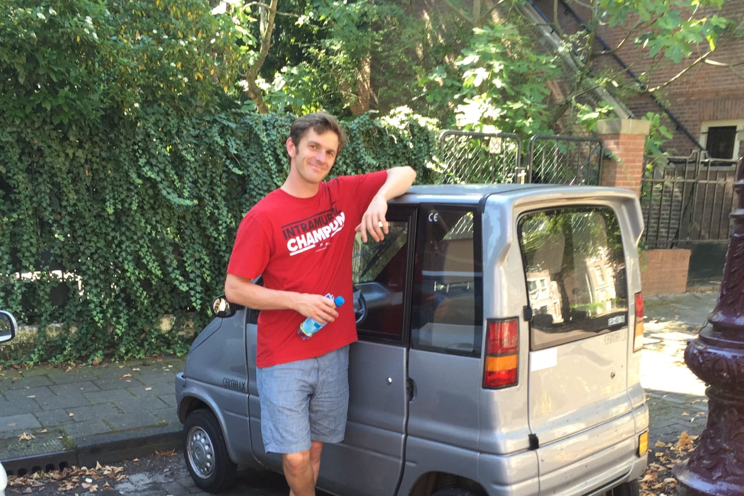 Jean's son Brian joined the Orchestra's tour in Amsterdam in 2016.