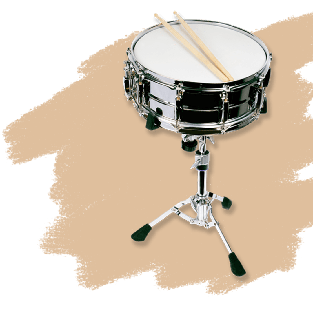 Drums in the outlet orchestra