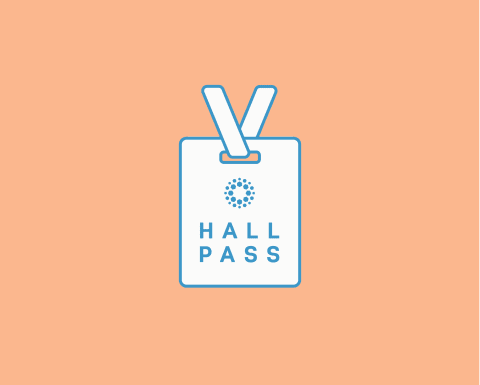 Hall Pass Logo Illustration