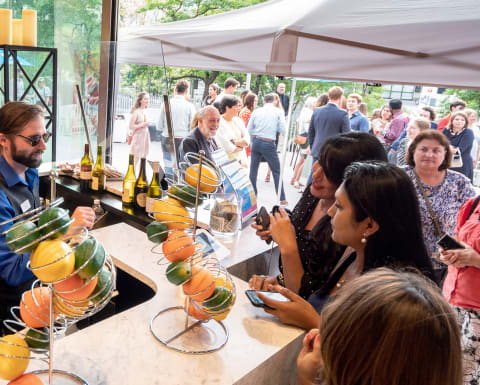 Outdoor Bar at Orchestra Hall